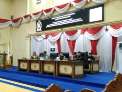DPRD Sarolangun Gelar Rapat Paripurna R-KUA dan PPAS TA 2024