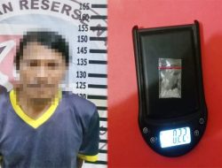 Bawa Narkotika Dalam Tas Selempang, Buruh Asal Ringin Sari Ditangkap Polres Tulang Bawang