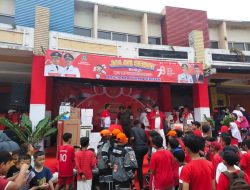 Sambut HUT RI ke 78 Kecamatan Priuk Gelar Gerak Jalan Sehat di Ikuti Ribuan Warga