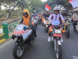 Nyoride Digital Fest 2023, Sachrudin Ngaspal Pakai Motor Listrik Karya Anak Bangsa
