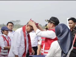 Bupati Bungo Terima Kunjungan Menteri Perhubungan di Bandara Muara Bungo