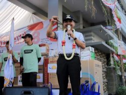 Lepas Gerak Jalan Pelajar, Ini Pesan Sachrudin