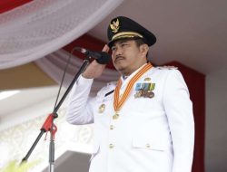 Bupati Bungo Bungo Jadi Irup Pengibaran HUT RI ke -78 Tahun
