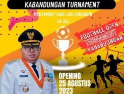 HUT Kabupaten Sukabumi Ke 153, Bupati Sukabumi Akan Gelar Turnamen Sepak Bola Piala Bupati