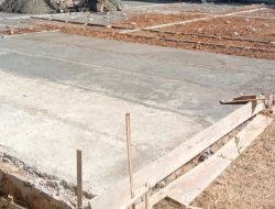 Pembangunan Sarana Olahraga Berantakan, Warga Menduga Anggarannya Disunat Oknum