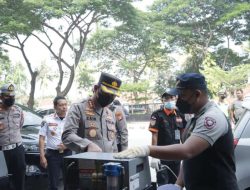 Polusi Udara, Kapolres dan Wali Kota Pantau Giat Uji Emisi Gratis di Stadion Benteng Reborn Kota Tangerang