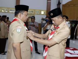 Ketua Kwarcab Pramuka Bungo Lantik Ketua Saka Kalpataru