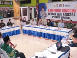 Desa Kepatihan Gresik Terpilih Sebagai ‘Kampung Bebas Narkoba’