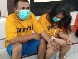 Sepasang Kekasih Tengah Asyik Transaksi Sabu di Dam Kutur Diringkus Polisi