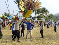 Festival Layang-layang Sriwijaya Danau Ranau Kite Fighter II Tahun 2023,Resmi Dibuka