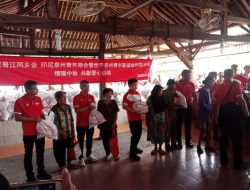 Santa Lover Bersama Perkumpulan Jin Jiang Indonesia Dan Mak Sui Lian/Gede Herolotus Bagikan 700 Sembako