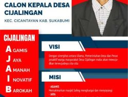 Ditangan Ade Gunawan Desa Cijalingan Akan Menuju Kearah Yang Lebih Baik Lagi