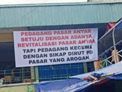 Renovasi Lebih Bijak, Pedagang Pasar Anyar Protes Minimnya Sosialisasi