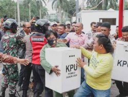 Jelang Pemilu 2024, Polres Metro Tangerang Kota Gelar Simulasi Sispamkota
