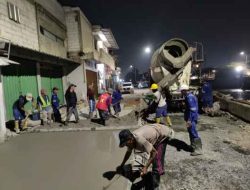 Warga Sambut Gembira, Jalan Infeksi Kali Mookervart Semanan Diperbaiki