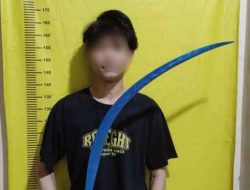 Antisipasi 3 C, Polisi Amankan Pemuda Bercelurit