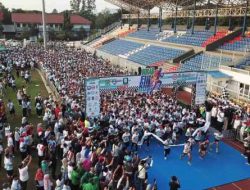 Rame Jasa! Masyarakat Kota Tangerang Sehat Bersama Bugar Fun Run 2023