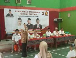 HJ Novita Wijayanti Adakan Konsolidasi Struktural PAC Partai Gerinda Cimanggu Untuk Kemenangan Prabowo – Gibran