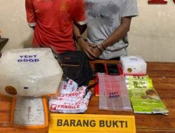 Dua Pengedar 1 kg Sabu Keok di Tangan Polisi