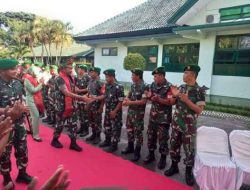 Kunjungi Kodim 1607/Sumbawa Pangdam IX/Udayana Beri Pengarahan Kepada Prajurit, PNS Dan Persit