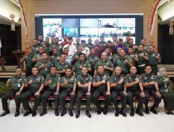 Kasdam IX/Udayana Dampingi Wakil Rektor I Unjani Dalam Rangka Sosialisasi Penerimaan Mahasiswa Baru Di Makodam