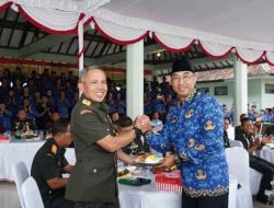 “Korprikan Indonesia”, Kodam IX/Udayana Gelar Upacara Peringatan dan Syukuran HUT ke 52 KORPRI