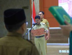 Lantik 32 Pengawas Sekolah, Sachrudin Harapkan Peningkatan Mutu Pendidikan