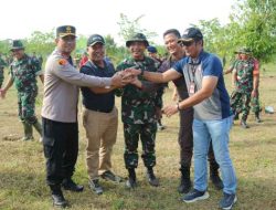 Kodim 0416/ Bute Laksanakan Giat Karya Bakti Tanam Pohon