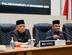 Wabup Sukabumi Hadiri Paripurna DPRD Agenda Penetapan Keputusan Propemperda dan Laporan Reses Ke Tiga