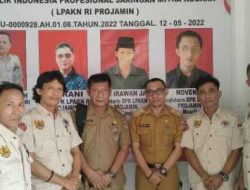 Kesbangpol Kabupaten Mesuji Verifikasi Keberadaan Kantor LSM LPAKN di Wiralaga Mulya