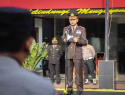 Hari Bela Negara ke -75, Ratusan Personil Polres Metro Tangerang Kota Dengarkan Amanat Presiden Jokowi