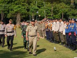 Operasi Lilin Nataru 2023, Forkopimda Apel Gelar Pasukan