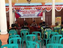 Desa Majingklak Wanareja Adakan Kegiatan Penguatan Dan Peningkatan Kapasitas Linmas