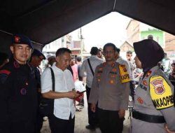 Kapolres Bungo AKBP Wahyu Bram Tinjau Lokasi Dan Warga Terdampak Banjir