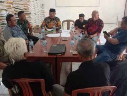 Kades Taman Sari Adakan Musyawarah Dengan Sejumlah Tokoh Bahas Soal Aset Desa