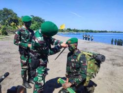 40 Orang Prajurit Siswa Rindam Udayana Laksanakan Pembaretan dan Penyematan Brevet Yuddhawastu Pramukha