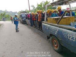 PLN Rimbo Bujang: Pulihkan 100% Kelistrikan Terdampak Banjir Rantau Pandan,Lubuk Landai & Rantau Keloyang