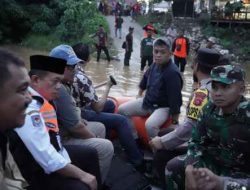 Dandim 0416/Bute bersama Forkopimda Dampingi Kunjungan Gubernur Jambi ke Lokasi Bencana Banjir