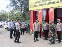 Cek Kesiapan Personil, Kapolres Metro Tangerang Kota Imbau Warga Tidak Euforia Sambut Tahun Baru
