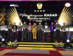 Kodim 1609/Buleleng Raih Juara 3 Lomba Kampung Pancasila, Pangdam IX/Udayana Nobar Live Streaming