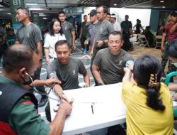 1.000 Kantong Ditargetkan Dalam Kegiatan Donor Darah Hari Juang TNI AD ke 78 di Wilayah Kodam IX/Udayana