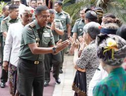 Mempererat dan Meningkatkan Silaturahmi Antar Umat Beragama, Pangdam IX/Udayana Berkunjung Ke Puri Denbencingah