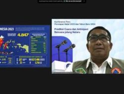 BNPB dan BMKG Siapkan Antisipasi Jelang Perayaan Nataru 2024