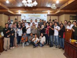 Kapolres Bungo AKBP Singgih  Hermawan, S.I.K., M.A.P Gelar Silaturahmi Bersama Insan Pers