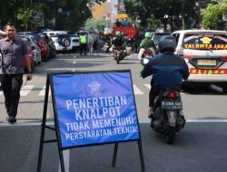 Satlantas Polres Metro Tangerang Kota Gelar Razia Knalpot Brong, 24 Motor Terjaring