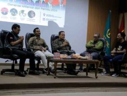 Jadi Narsum Dalam Talk Show Bahas Pemilu, Nurdin Ajak Millenial Sukseskan Pemilu 2024