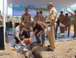 Peletakan Batu Pertama Perumahan Pesona Cigunung 2, Bupati Sukabumi Ingatkan Tersedianya Sumur Resapan dan RTH