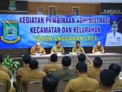 Buka Pembinaan Pegawai, Pj Analogikan Kecamatan Kelurahan Sebagai Kios