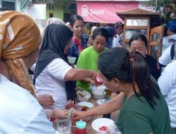 BRILIAN Bagikan Ribuan Porsi Bakso, Kaos dan Kalender di Bekasi