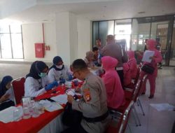 Polres Metro Tangerang Kota Cek Kesehatan Anggota Jelang Pengamanan Pemilu 2024